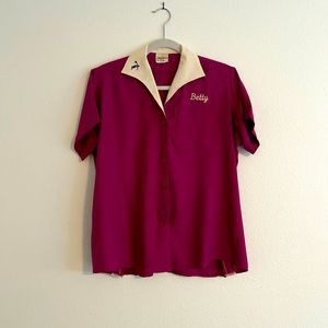 Cute “Betty” bowling shirt